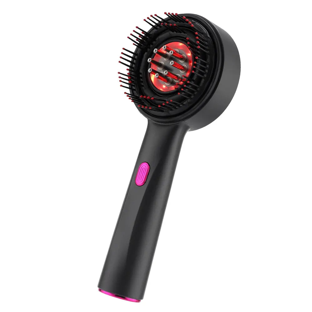 Cordless Electric Scalp Massager, Handheld Hair Scalp Massager, Hair Scalp Massaging Comb, Scalp Scrubber, Hair Massage Tool for Home & Travel Serum Infusion