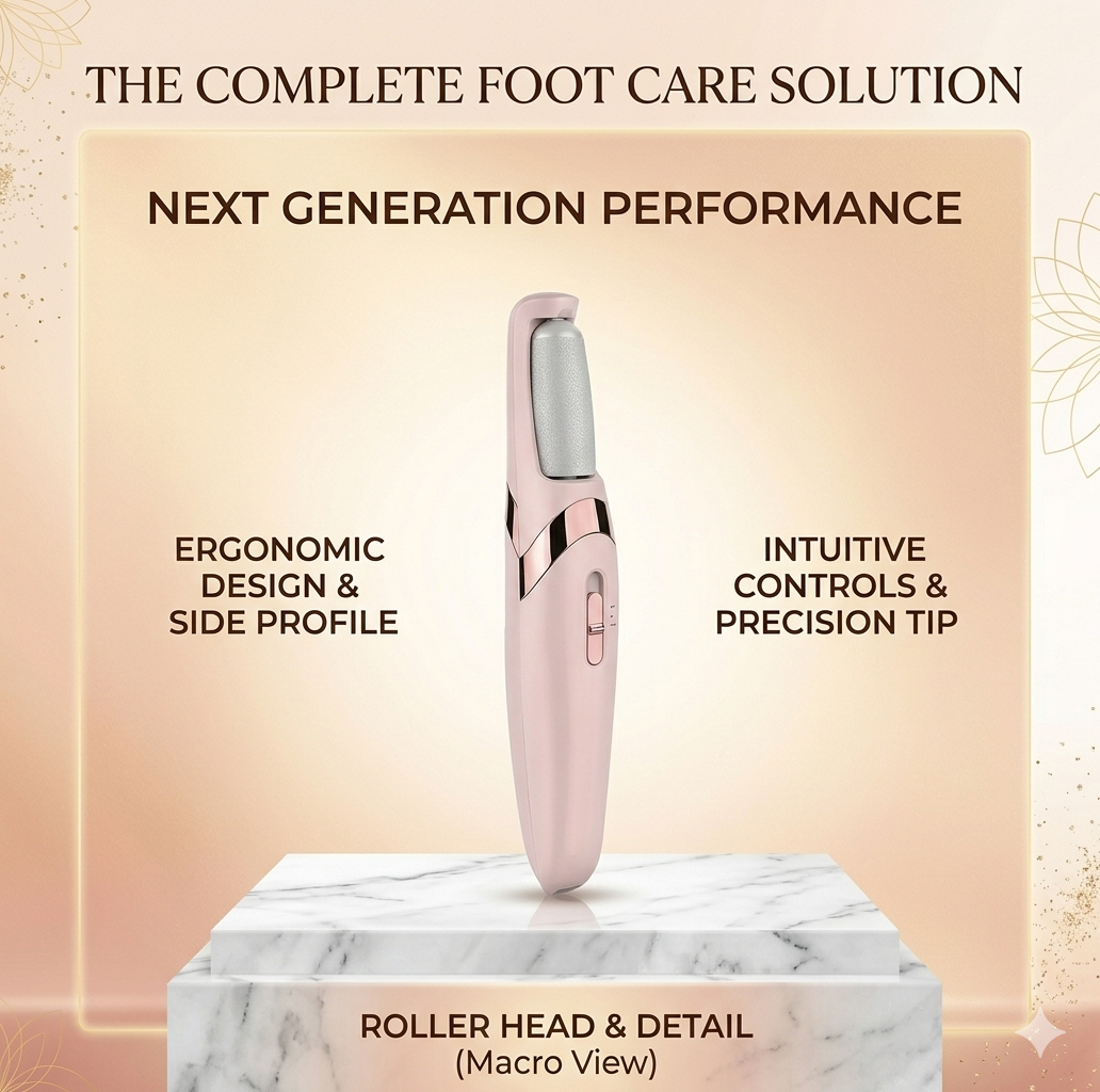 SilkStep™ Electric Callus Remover — Smooth Feet in Minutes
